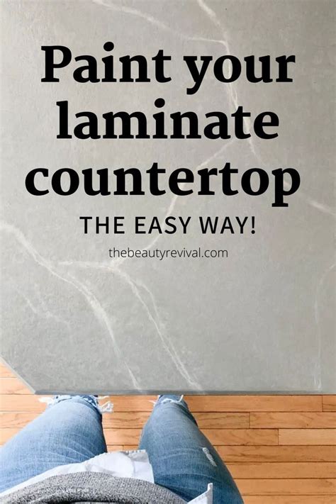 Diy painted laminate countertops plus an update – Artofit