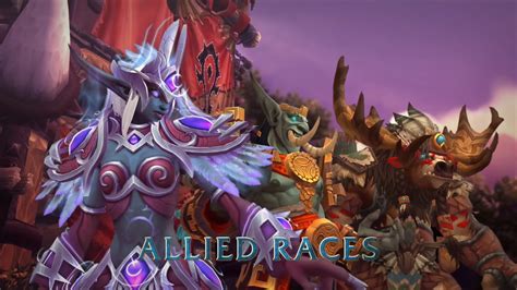 New Allied Races Coming in Battle for Azeroth Expansion with Heritage