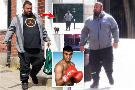 Prince Naseem Hamed rents £1.4m house next to the Queen and is pictured out on a stroll near ...