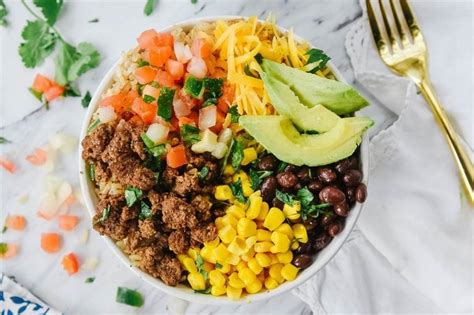 Easy Taco Bowl Recipe Everyone Will Love Your Homebased Mom