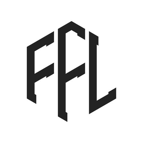 Premium Vector Ffl Logo Design Initial Letter Ffl Monogram Logo Using