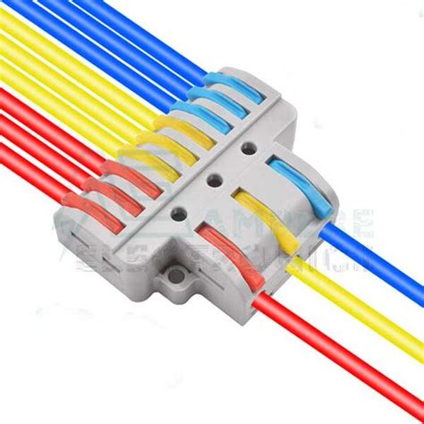 3 In 9 Out WAGO SPL 93 Universal Compact Wire Wiring Connector Flux