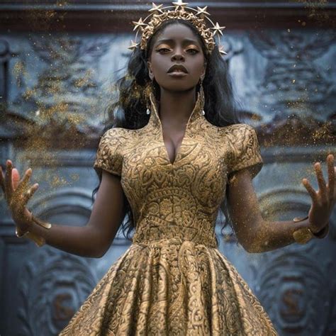 25 Stunning Portraits Of Black Women In Ethereal Fantastical Photography Fashion Black Girl