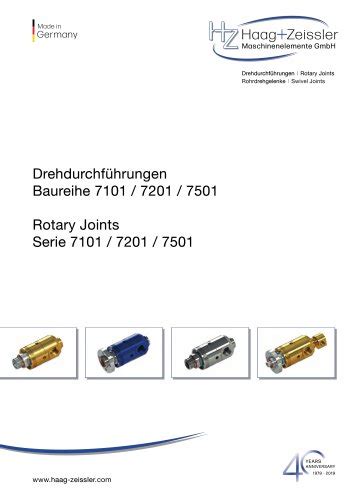 All Haag Zeissler Maschinenelemente Gmbh Catalogs And Technical Brochures