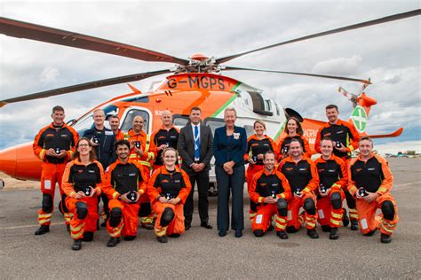 Magpas Air Ambulance Staff Receive The Queens Platinum Jubilee Medals