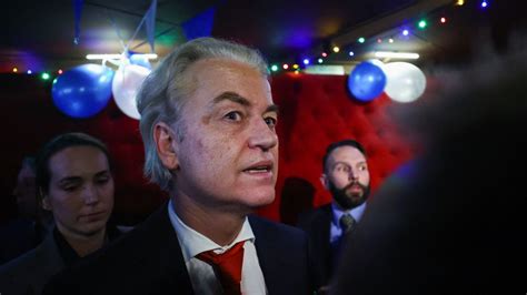 La Derecha Populista Liderada Por Geert Wilders Gana Las Elecciones De