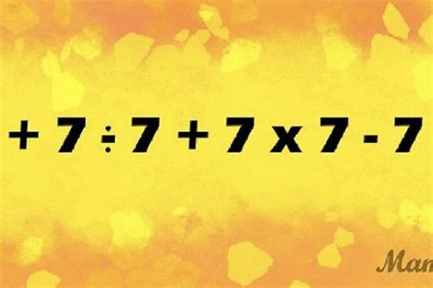 Tes Iq Suka Matematika Buktikan Anda Cerdas Dengan Mengerjakan Soal