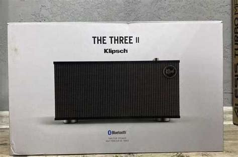 Акустика Klipsch The Three II Черный Festima Ru частные объявления