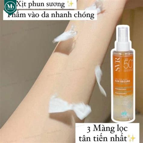 X T Ch Ng N Ng Svr Sun Secure Eau Solaire Spf Ml Skincare