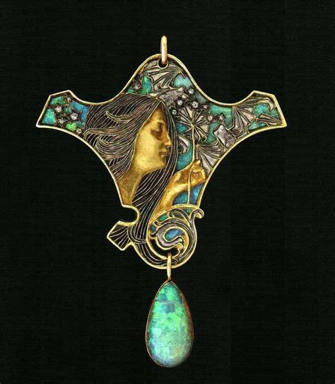 "Искусство Рене Лалика" | Jugendstil schmuck, Opalschmuck, Antiker schmuck