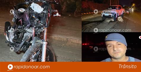 Mulher Morre Ao Colidir Moto De Frente Pick Up Triton Na Avenida Dr