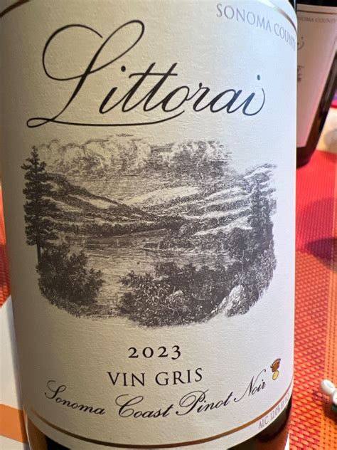 Littorai Pinot Noir Vin Gris Usa California North Coast