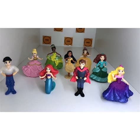 Miniaturas Da Disney Das Princesas E Pr Ncipes Da Hasbro Shopee Brasil