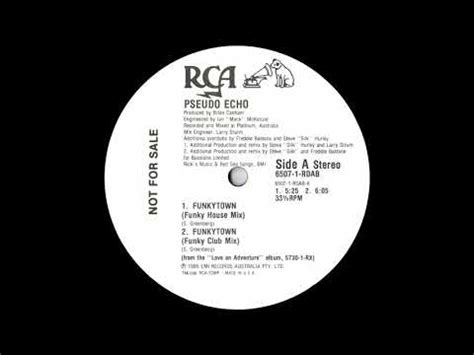 Pseudo Echo – Funky Town – Vinyl (12", 45 RPM, Single), 1986 [r529137] | Discogs