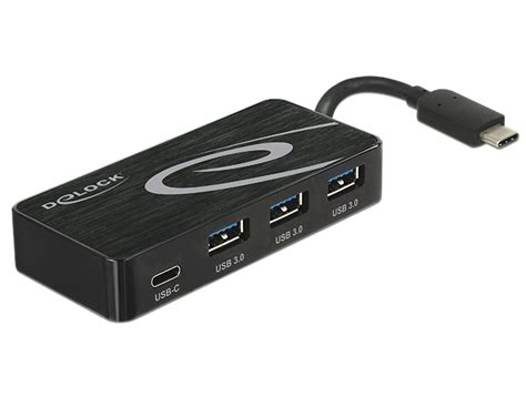 Delock Products 62537 Delock External Usb 31 Gen 1 Hub Usb Type C™ 3