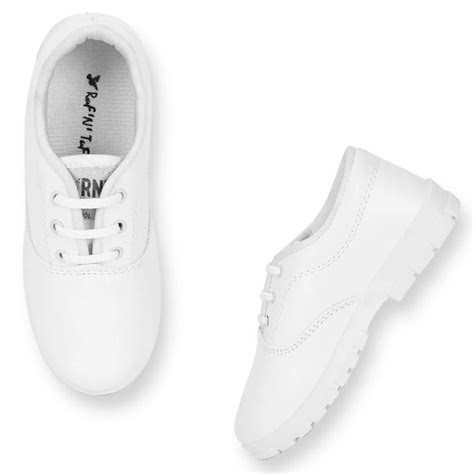 Rnt School Shoes Derby 001 White At Rs 131pair Childrens School