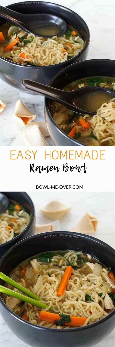 Easy Homemade Ramen Bowl - Bowl Me Over