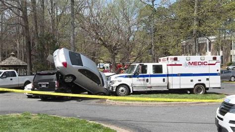 Man Steals Ambulance Rams Into Several Vehicles In North Carolina