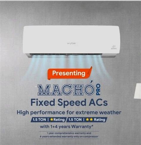 Wybor 15 Ton Split Inverter Air Conditioner 3 Star At Rs 31000piece