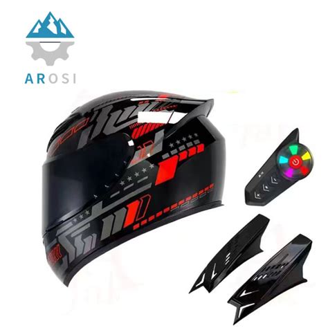 Motorcycle Helmet 3C Helmet Bluetooth Function Full Coverage Helmet ...