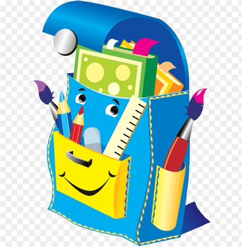 School Supplies Clip Art Clipart Clip Art For Back PNG Transparent With ...