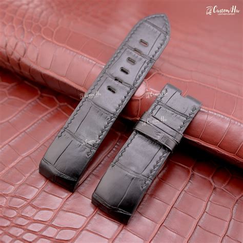 Corum Admiral S Cup Seafendertides Strap Mm Alligator Leather Strap