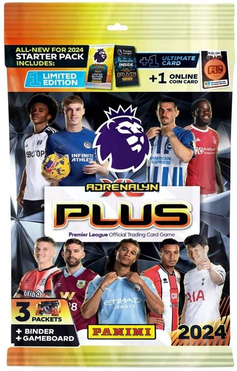 Panini Premier League Adrenalyn Xl Plus Zestaw Startowy