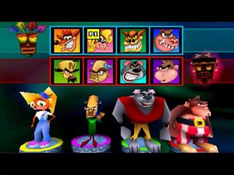 Crash Bash PS1 Adventure Mode Gameplay PART 1 Coco YouTube