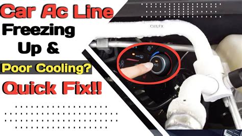 Ac Line Freezing Up On Car Solved Top Cause Of Ac Line Freezing Up