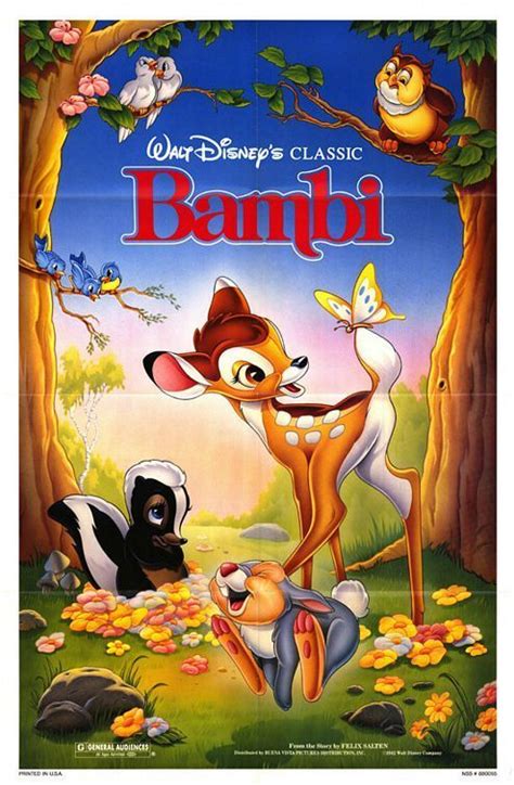 Bambi Movie Poster Bambi Fan Art 6604275 Fanpop