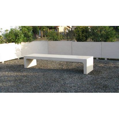 Banquette SYLVESTRE en béton Bancs banquettes fauteuils