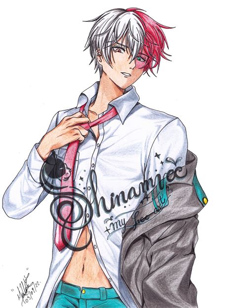 Bokunoheroacademia Shouto Todoroki Sexy By Shinamvec On Deviantart