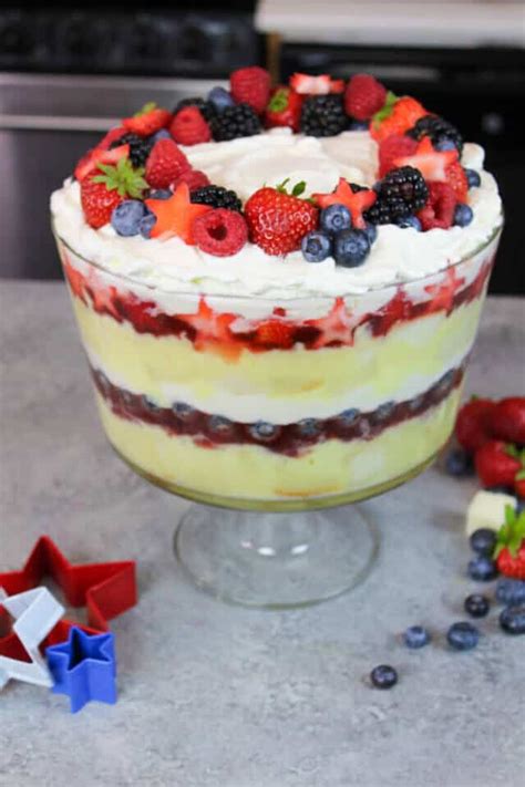 Mixed Berry Trifle Recipe The Perfect Summer Dessert