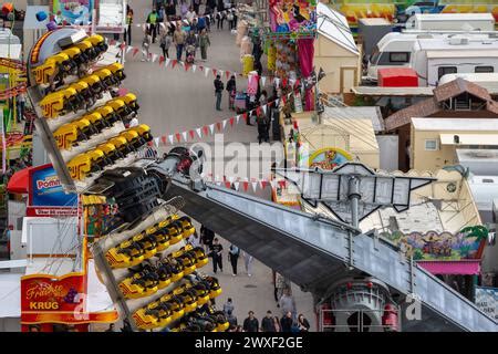 Nürnberg Frühlingsvolksfest 2024 Eröffnung des diesjährigen