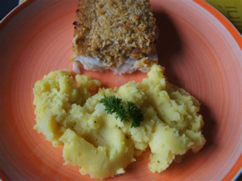 Schlemmerfilet à la Bordelaise mit Kartoffelstampf und mit gemischten