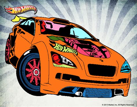 Dibujo de Hot Wheels Megane Trophy pintado por en Dibujos net el día 01