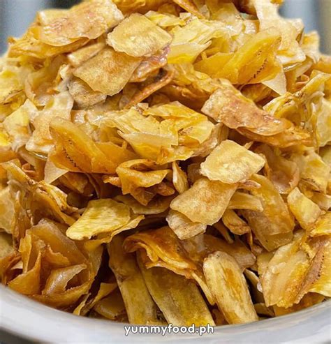 Banana Chips Recipe - Crunchy and Delicious » Yummy Food Ph