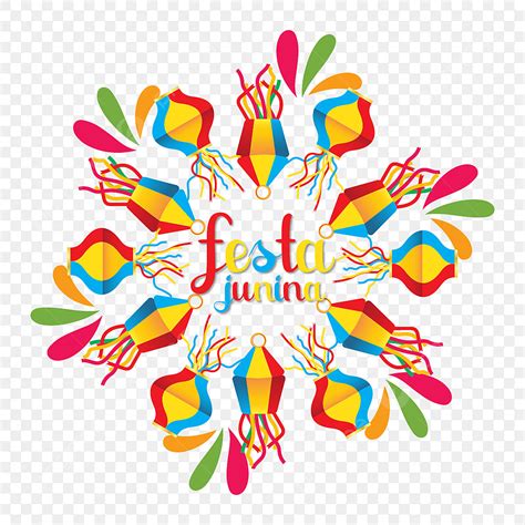 Festa Junina Vector Hd PNG Images Festa Junina With Colorful Lantern