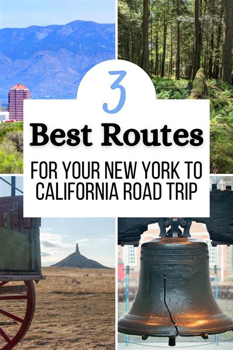 3 Best Routes For Your New York To California Road Trip Open Road