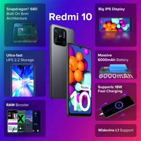 Buy Redmi Gb Ram Gb Midnight Black Online Croma