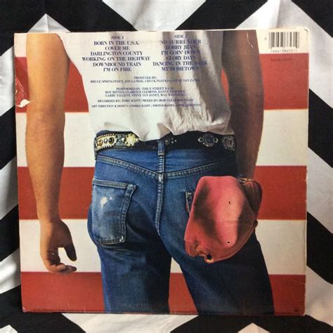 Vinyl Record Bruce Springsteen – Born In The Usa | Boardwalk Vintage