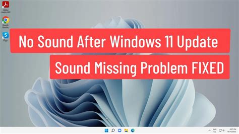 No Sound After Windows Update Or Sound Missing Problem Fixed Youtube