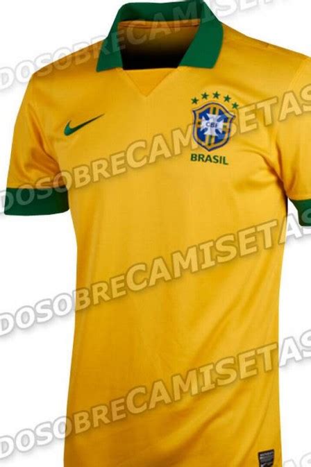 Suposta Nova Camisa Da Sele O Brasileira Inspirada Na Copa De Vaza