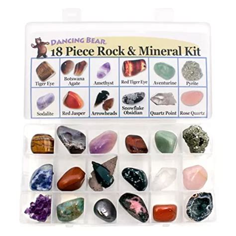 Colección Educativa De Rocas Y Minerales Caja De Colec Cuotas sin