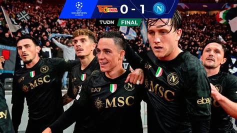 Resumen Napoli Vence Con Lo Justo Al Union Berlin De Visita Tudn