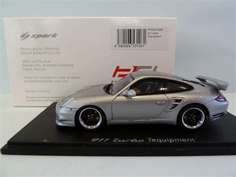 Porsche Ii Turbo S Gt Tequipment Silver Pd Spark