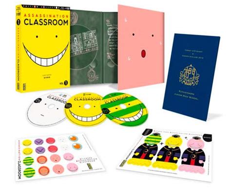 Coffret Assassination Classroom Vol 1 Blu Ray Fr Import Amazon De