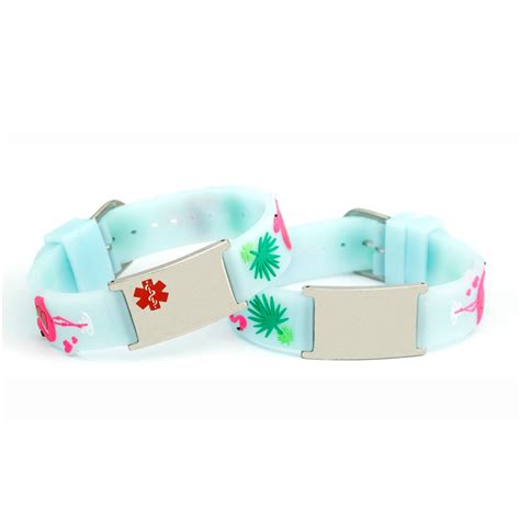 Medical Allergy Alert ID Bracelets for Kids - Etsy