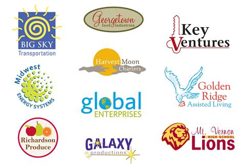 brown bag creative sample logos