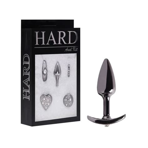 Hard Kit Plug Anal P Base Remov Vel Em Metal Nix